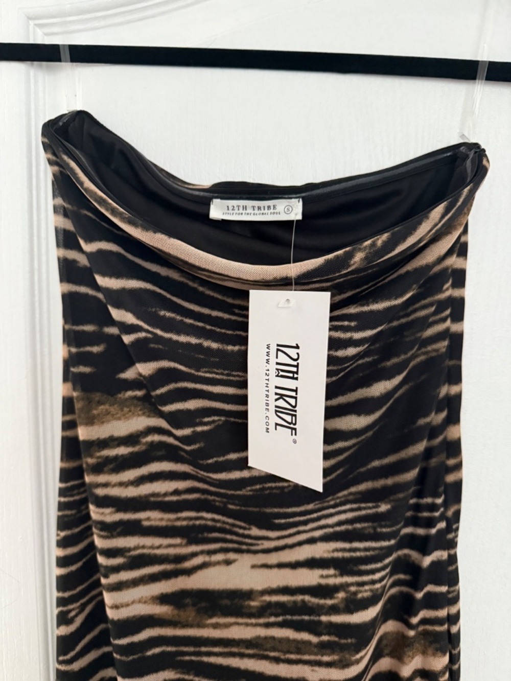 NWT - Striped Fitted Maxi - Picture 5 of 5